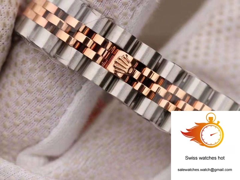 Rolex Lady Datejust Two Tone Bracelet 28MM Enamel Dial 8 Rolex Lady Datejust Two Tone Bracelet 28MM Enamel Dial 8