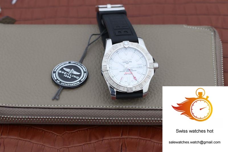 Breitling Avenger II GMT A3239011/G778/153S GF Factory White Dial 8 Breitling Avenger II GMT A3239011/G778/153S GF Factory White Dial 8