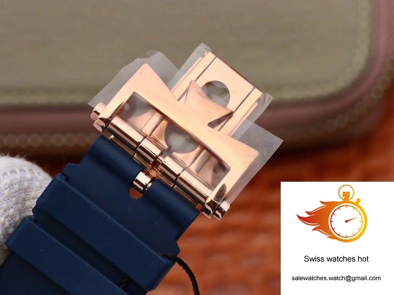 Vacheron Constantin Overseas 44mm TWA Factory 18K Rose Gold Blue Dial 8 Vacheron Constantin Overseas 44mm TWA Factory 18K Rose Gold Blue Dial 8