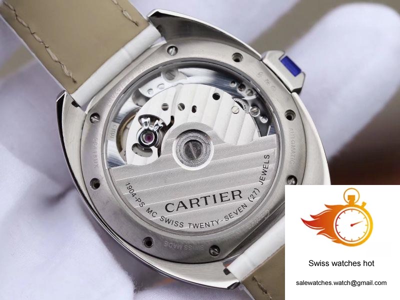 Cle De Cartier Ladies 35mm WJCL0032 Silver-gray Dial 8 Cle De Cartier Ladies 35mm WJCL0032 Silver-gray Dial 8