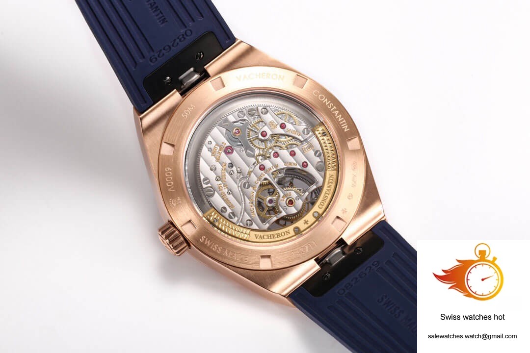 Vacheron Constantin Overseas Tourbillon 6000V/110R-B733 BBR Factory Blue Rubber Strap 8 Vacheron Constantin Overseas Tourbillon 6000V/110R-B733 BBR Factory Blue Rubber Strap 8