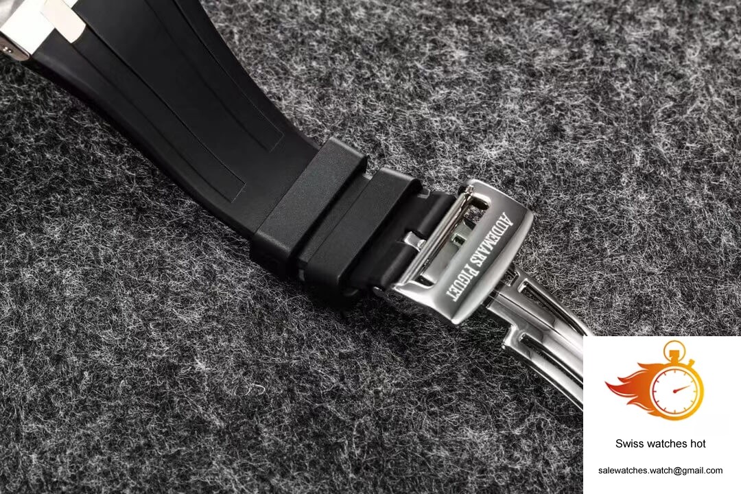Audemars Piguet Royal Oak Tourbillon R8 Factory V3 Purple Dial Rubber Strap 8 Audemars Piguet Royal Oak Tourbillon R8 Factory V3 Purple Dial Rubber Strap 8