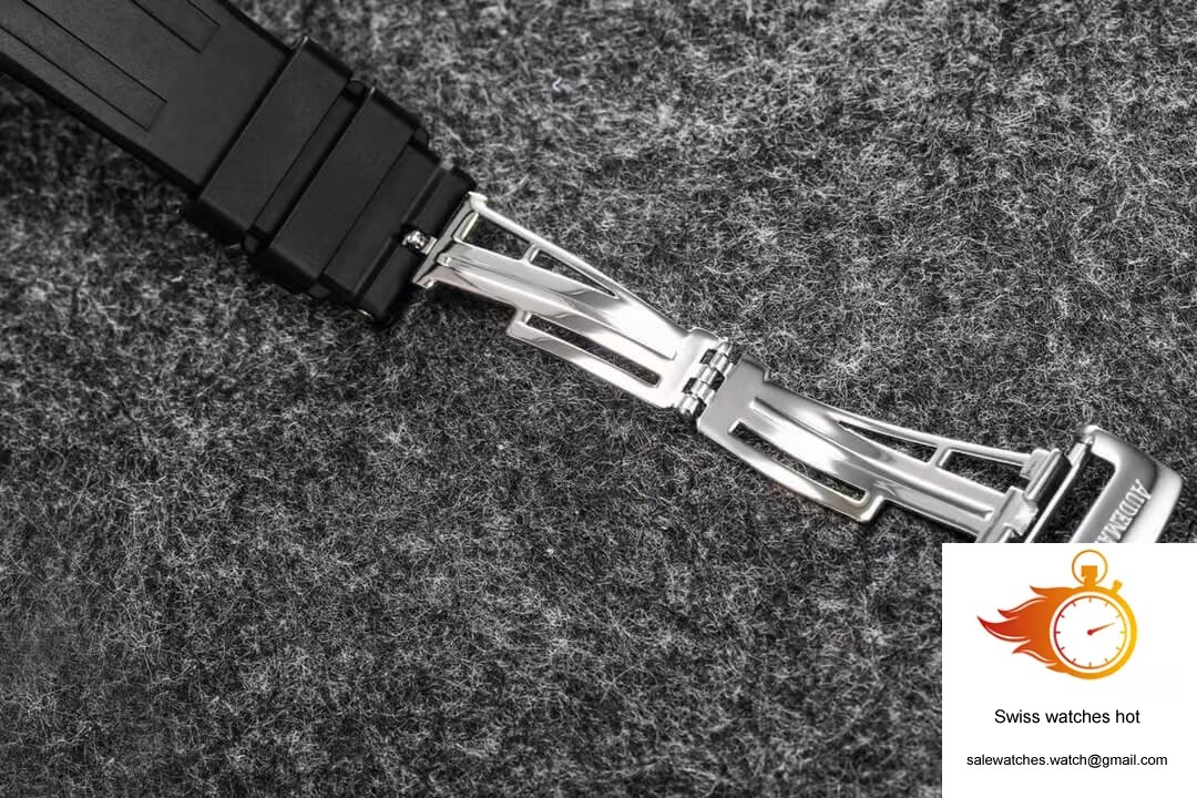 Audemars Piguet Royal Oak Tourbillon R8 Factory V3 Black Rubber Strap 8 Audemars Piguet Royal Oak Tourbillon R8 Factory V3 Black Rubber Strap 8