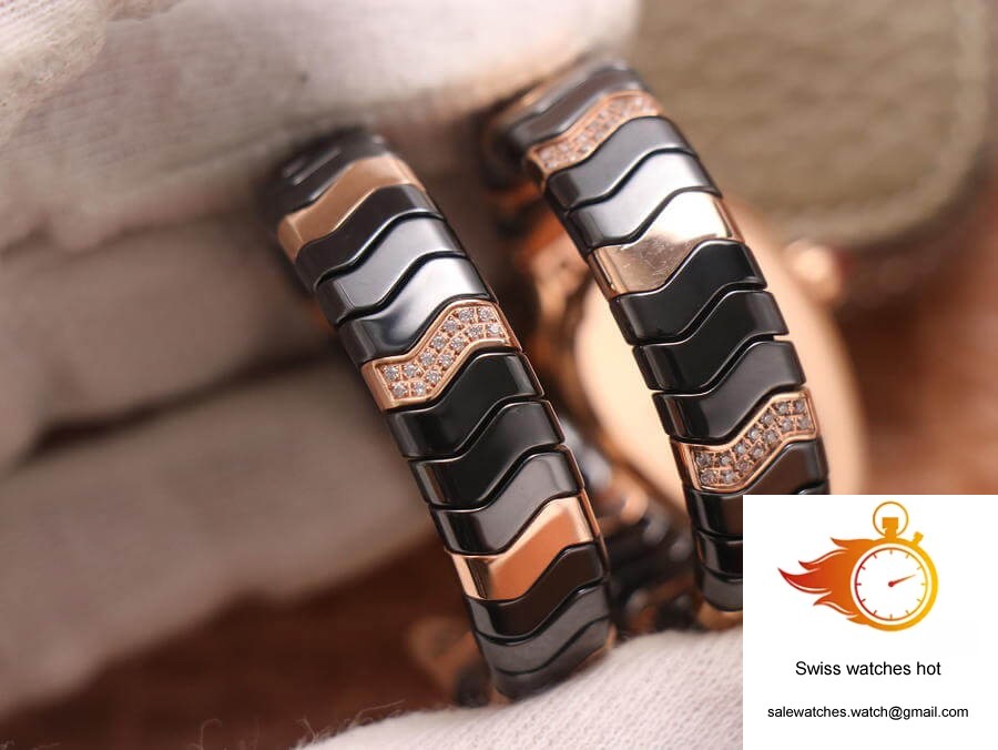 Bvlgari Serpenti BV Factory Rose Gold Diamonds 8 Bvlgari Serpenti BV Factory Rose Gold Diamonds 8