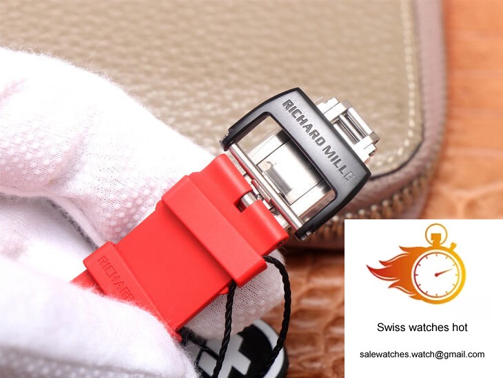 Richard Mille RM35-02 ZF Factory Red Rubber Strap 8 Richard Mille RM35-02 ZF Factory Red Rubber Strap 8