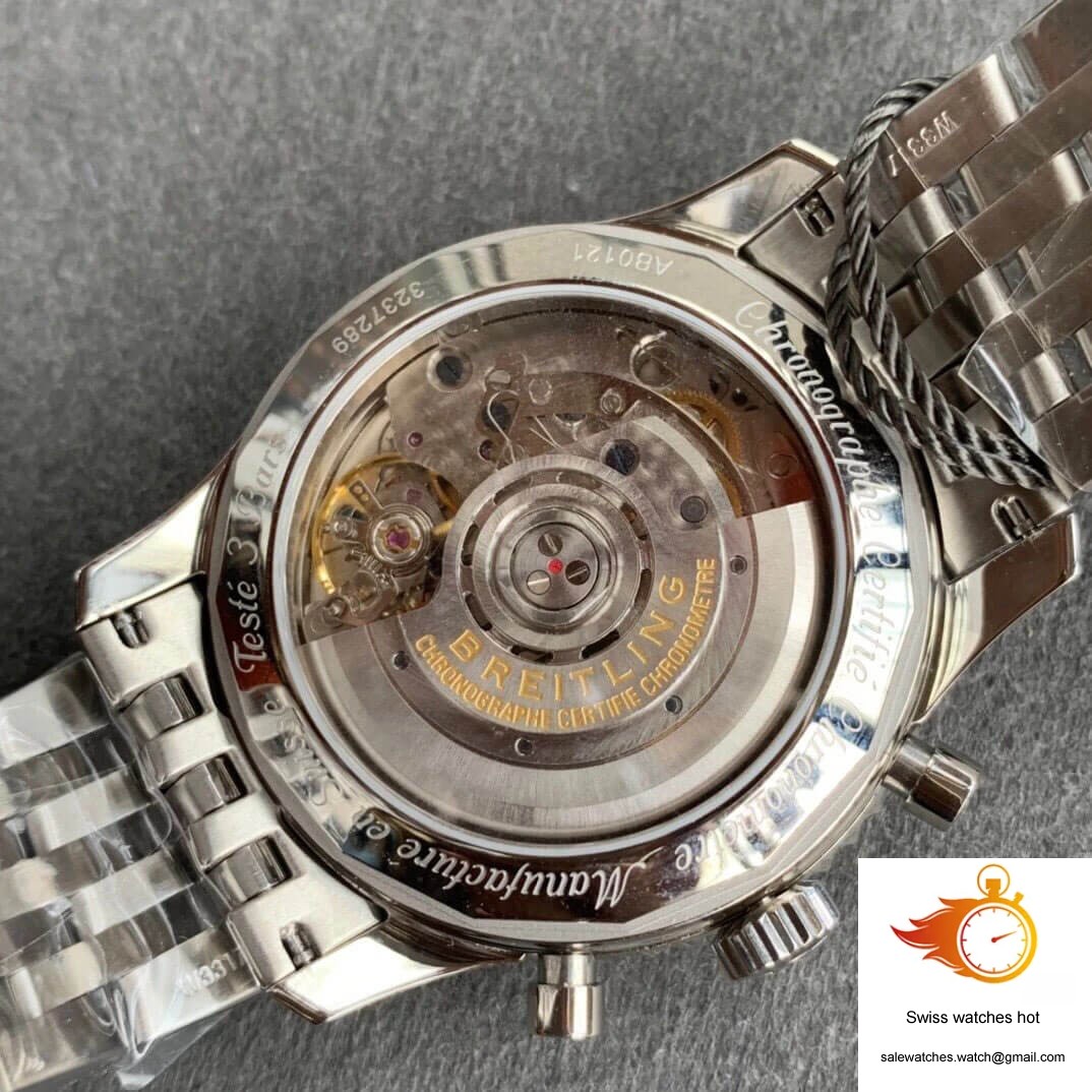 Breitling Navitimer 1 B01 AB0121211G1A1 GF Factory Silver Dial 8 Breitling Navitimer 1 B01 AB0121211G1A1 GF Factory Silver Dial 8