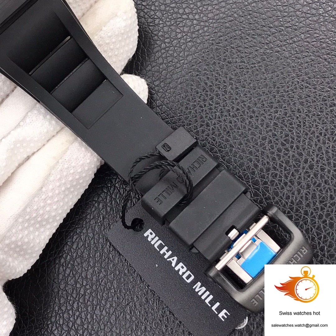 Richard Mille RM-011 KV Factory Forged Carbon Black Strap 8 Richard Mille RM-011 KV Factory Forged Carbon Black Strap 8