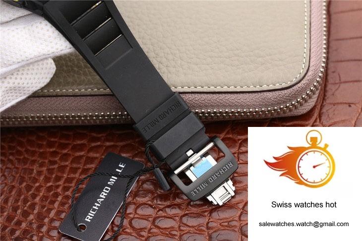 Richard Mille RM-011 KV Factory Carbon Fiber Black Strap 8 Richard Mille RM-011 KV Factory Carbon Fiber Black Strap 8