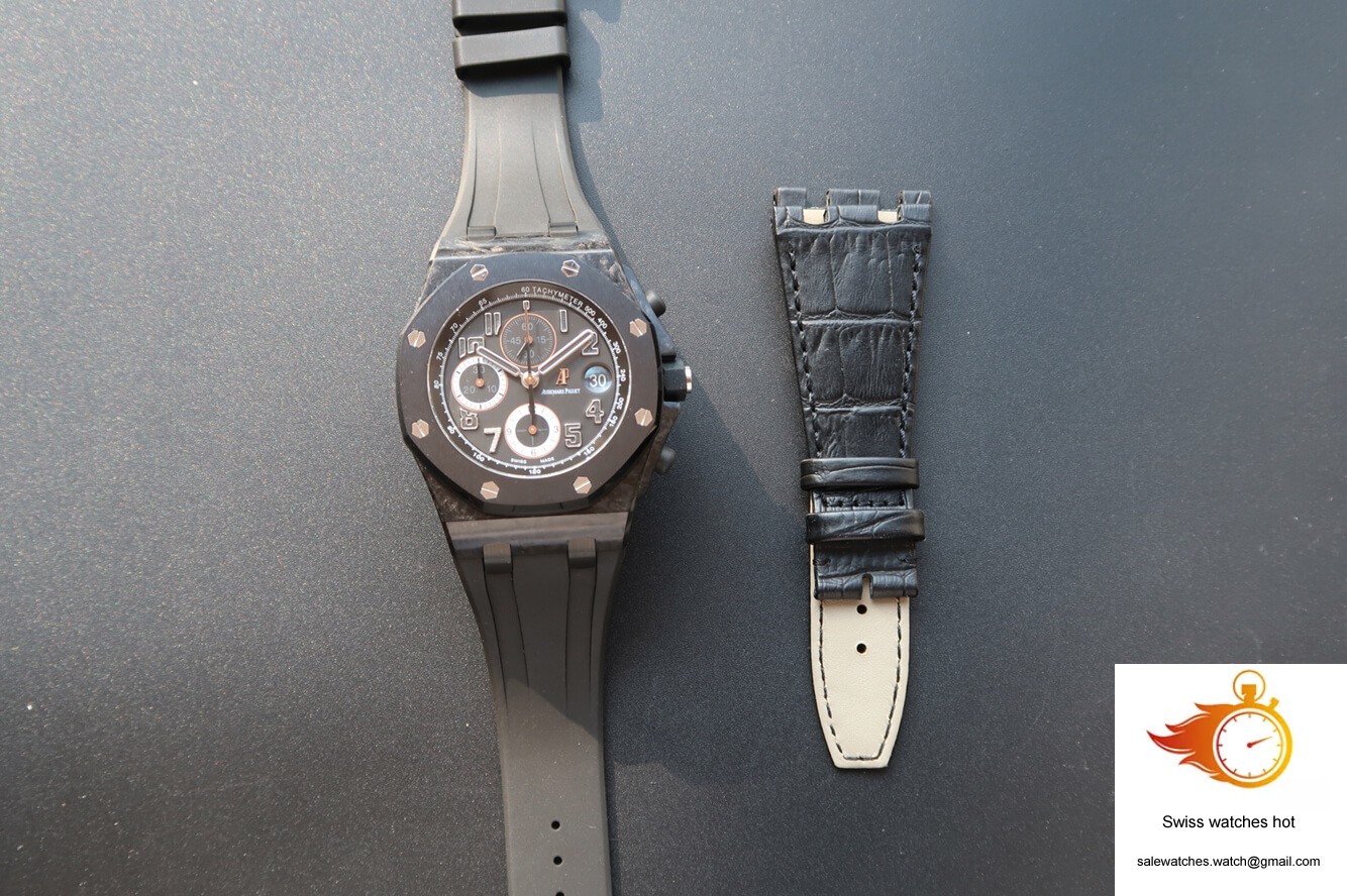 Audemars Piguet Royal Oak Offshore 26205AU.OO.D002CR.01 JF Factory Black Dial 8 Audemars Piguet Royal Oak Offshore 26205AU.OO.D002CR.01 JF Factory Black Dial 8