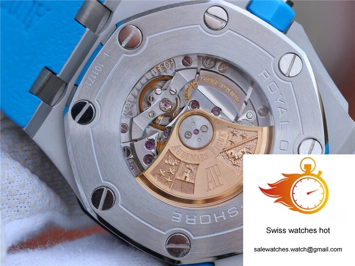 Audemars Piguet Royal Oak Offshore Diver 15710ST.OO.A032CA.01 JF Factory Blue Dial 8 Audemars Piguet Royal Oak Offshore Diver 15710ST.OO.A032CA.01 JF Factory Blue Dial 8