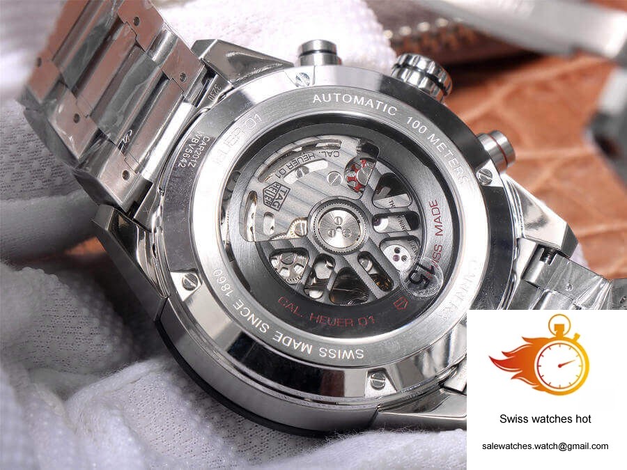 TAG Heuer Carrera CAR201Z.BA0714 XF Factory Black Dial 8 TAG Heuer Carrera CAR201Z.BA0714 XF Factory Black Dial 8