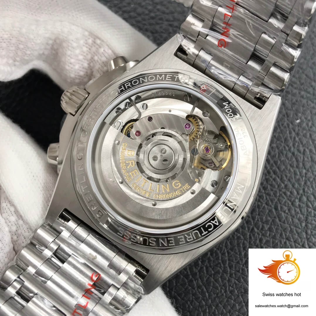 Breitling Chronomat AB0134101C1A1 GF Factory Blue Dial 8 Breitling Chronomat AB0134101C1A1 GF Factory Blue Dial 8