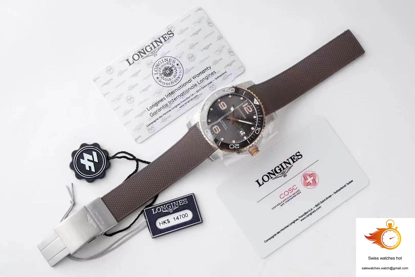 Longines Concas L3.781.3.78.9 ZF Factory Grey Dial 8 Longines Concas L3.781.3.78.9 ZF Factory Grey Dial 8