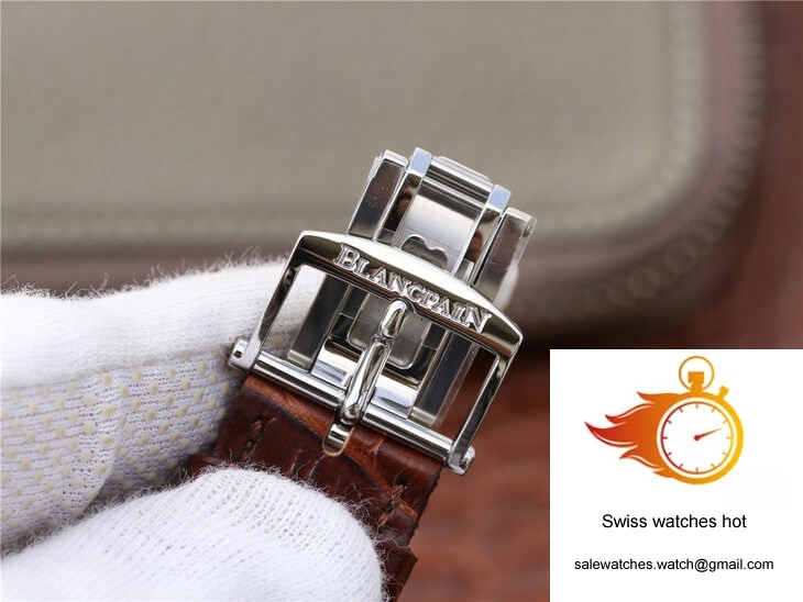 Blancpain Villeret 6654-1113-55B OM Factory V2 Grey Dial 8 Blancpain Villeret 6654-1113-55B OM Factory V2 Grey Dial 8