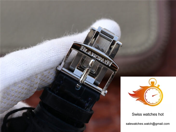 Blancpain Villeret 6654-1529-55B OM Factory V2 Blue Dial 8 Blancpain Villeret 6654-1529-55B OM Factory V2 Blue Dial 8