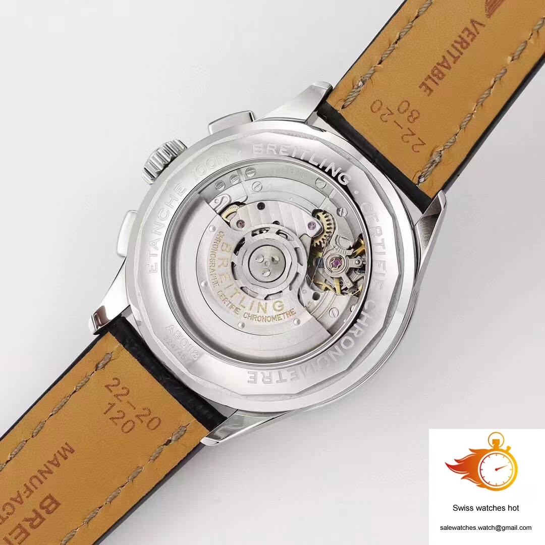 Breitling Premier B01 Chronograph AB0118221B1P1 GF Factory V2 Grey Dial 8 Breitling Premier B01 Chronograph AB0118221B1P1 GF Factory V2 Grey Dial 8