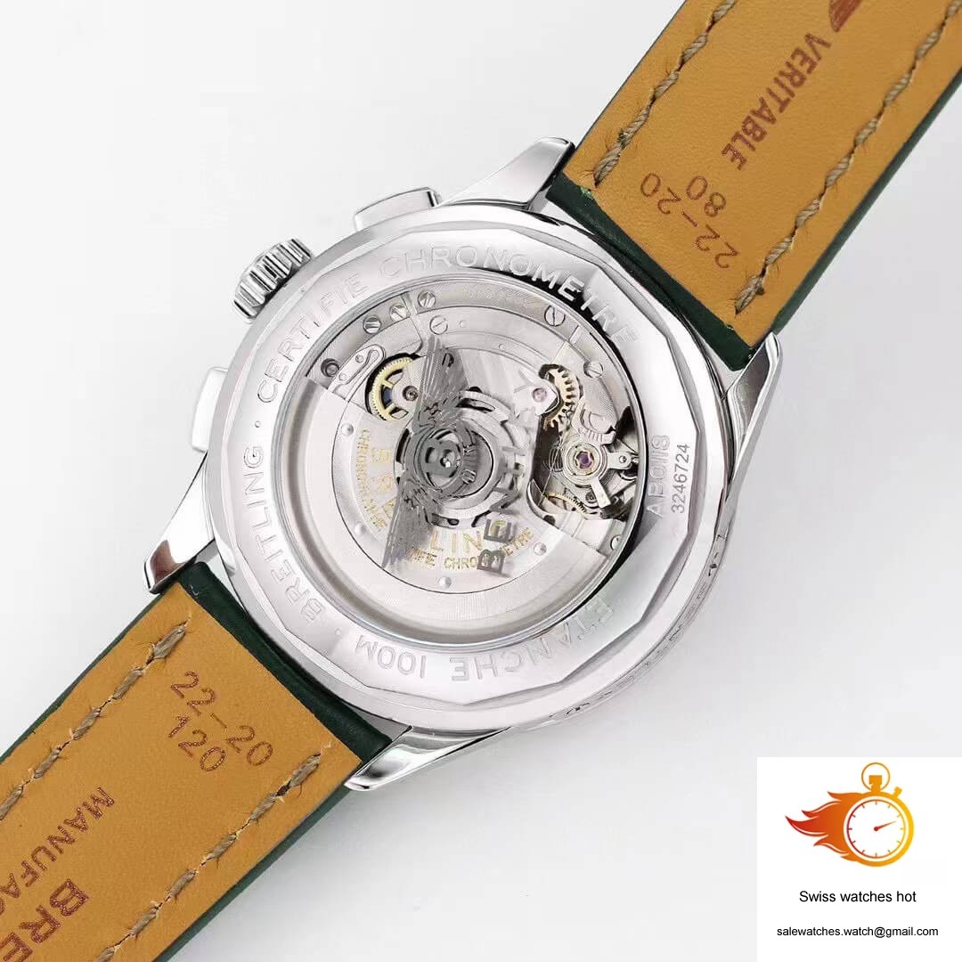 Breitling Premier B01 Chronograph AB0118A11L1X1 GF Factory V2 Green Dial 8 Breitling Premier B01 Chronograph AB0118A11L1X1 GF Factory V2 Green Dial 8