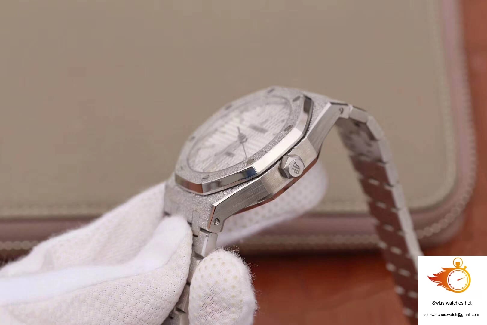Audemars Piguet Royal Oak 15454BC.GG.1259BC.01 JH Factory Silver Dial 8 Audemars Piguet Royal Oak 15454BC.GG.1259BC.01 JH Factory Silver Dial 8