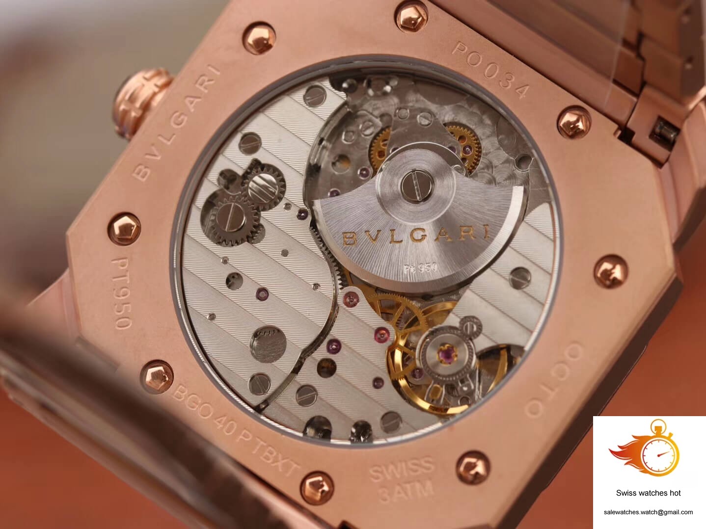 Bvlgari Octo Finissimo 102912 BV Factory Rose Gold Dial 8 Bvlgari Octo Finissimo 102912 BV Factory Rose Gold Dial 8