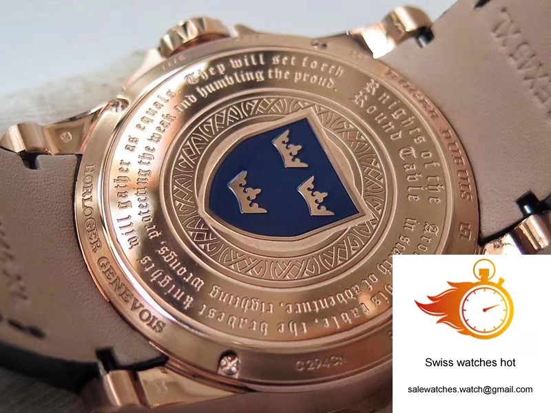 Roger Dubuis Excalibur RDDBEX0398 Knights of the Round Table II ZF Factory Rose Gold 8 Roger Dubuis Excalibur RDDBEX0398 Knights of the Round Table II ZF Factory Rose Gold 8
