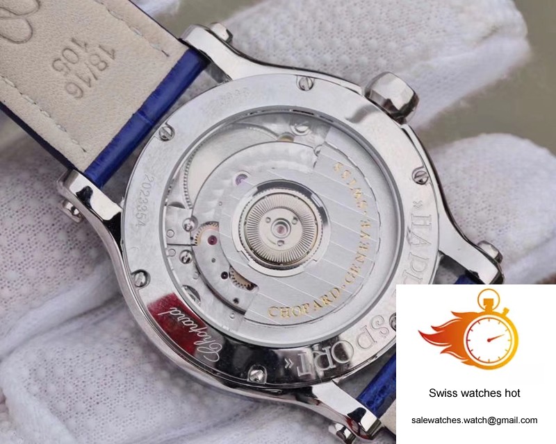 Chopard Happy Diamonds Happy Love 278559-3020 YF Factory Blue Mother Pearl Dial 8 Chopard Happy Diamonds Happy Love 278559-3020 YF Factory Blue Mother Pearl Dial 8