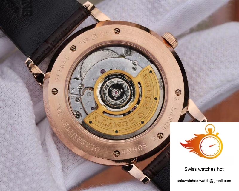 A. Lange & Sohne Saxonia Thin Pink Gold 201.033 SV Factory 8 A. Lange & Sohne Saxonia Thin Pink Gold 201.033 SV Factory 8