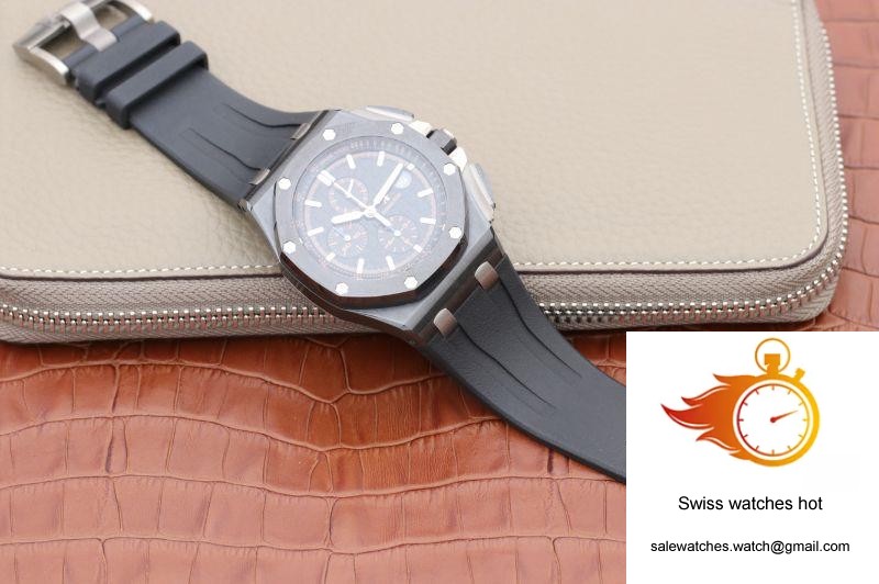 Audemars Piguet Royal Oak Offshore 26405CE.OO.A002CA.02 JF Factory V2 Black Dial 8 Audemars Piguet Royal Oak Offshore 26405CE.OO.A002CA.02 JF Factory V2 Black Dial 8