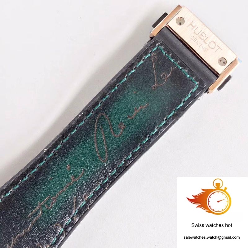 Hublot Classic Fusion Berluti Scritto 511.OX.0500.VR.BER16 JJ Factory V2 Green Dial 8 Hublot Classic Fusion Berluti Scritto 511.OX.0500.VR.BER16 JJ Factory V2 Green Dial 8