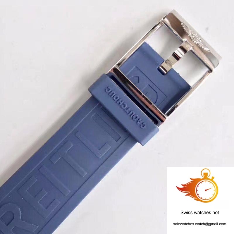 Breitling Avenger II GMT A3239011/BC35/170A GF Factory Blue Dial 8 Breitling Avenger II GMT A3239011/BC35/170A GF Factory Blue Dial 8