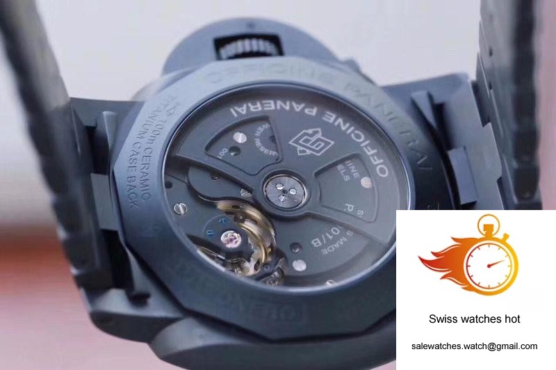 Panerai Tuttonero Luminor 1950 3 Days GMT PAM438 VS Factory Black Dial 8 Panerai Tuttonero Luminor 1950 3 Days GMT PAM438 VS Factory Black Dial 8