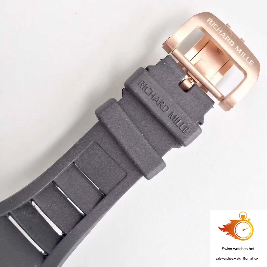 Richard Mille RM001 Rose Gold Tourbillon JB Factory Black Dial 8 Richard Mille RM001 Rose Gold Tourbillon JB Factory Black Dial 8