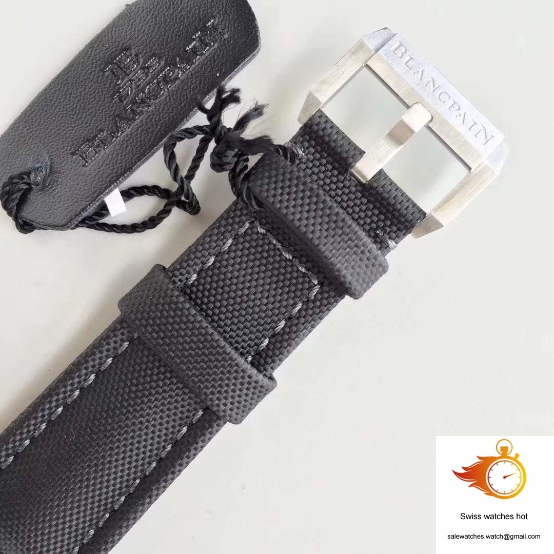 Blancpain Fifty Fathoms Bathyscaphe 5000-1110-B52A ZF Factory Meteor Grey Dial 8 Blancpain Fifty Fathoms Bathyscaphe 5000-1110-B52A ZF Factory Meteor Grey Dial 8