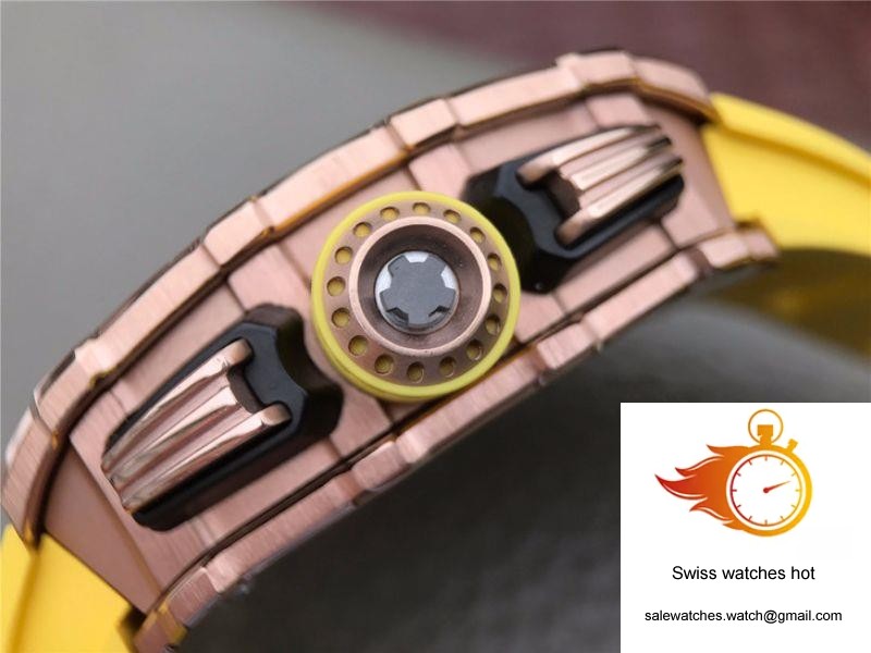 Richard Mille RM11-03 KV Factory Rose Gold Skeleton Dial 8 Richard Mille RM11-03 KV Factory Rose Gold Skeleton Dial 8