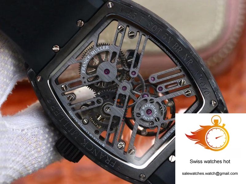 Franck Muller Vanguard Skeleton V45 T SQT Tourbillon Skeleton Dial 8 Franck Muller Vanguard Skeleton V45 T SQT Tourbillon Skeleton Dial 8