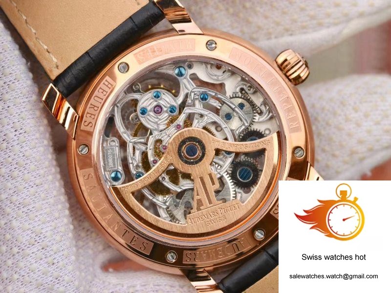 Audemars Piguet Jules Audemars Tourbillon 26357PT.ZZ.D028CR.01 18K Rose Gold Skeleton Dial 8 Audemars Piguet Jules Audemars Tourbillon 26357PT.ZZ.D028CR.01 18K Rose Gold Skeleton Dial 8
