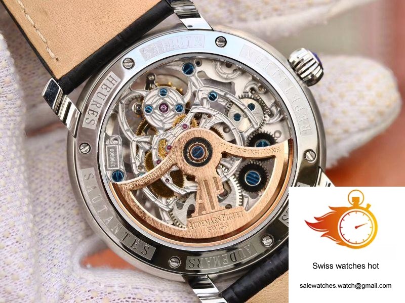 Audemars Piguet Jules Audemars Tourbillon 26357PT.ZZ.D028CR.02 Skeleton Dial 8 Audemars Piguet Jules Audemars Tourbillon 26357PT.ZZ.D028CR.02 Skeleton Dial 8