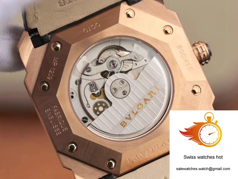 Bvlgari Octo Solotempo 102485 BG041BBSPGVD Black Dial 8 Bvlgari Octo Solotempo 102485 BG041BBSPGVD Black Dial 8