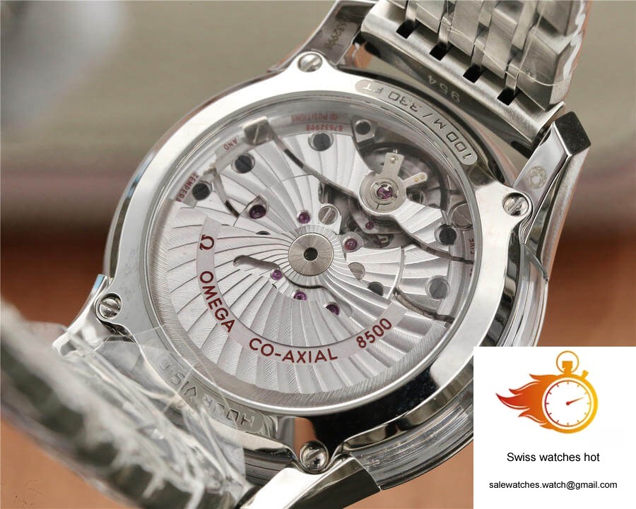 Omega De Ville 431.30.41.21.02.001 VS Factory Silver Dial Stainless Steel Strap 8 Omega De Ville 431.30.41.21.02.001 VS Factory Silver Dial Stainless Steel Strap 8