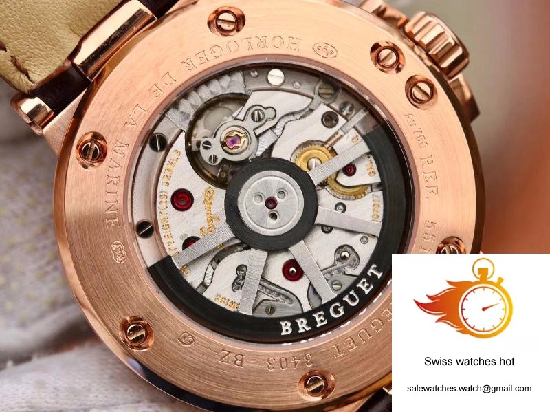 Breguet Marine 5517BB/Y2/9ZU V9 Factory Gold Dial 8 Breguet Marine 5517BB/Y2/9ZU V9 Factory Gold Dial 8