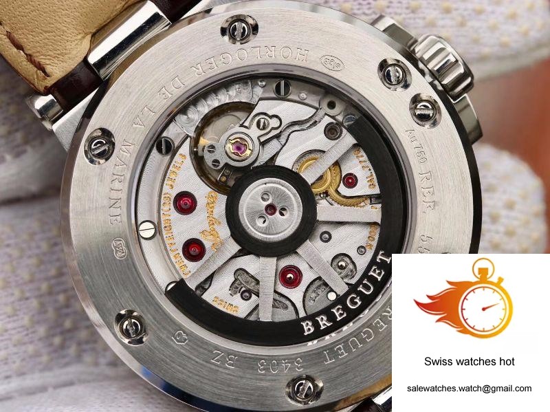 Breguet Marine 5517TI/G2/9ZU V9 Factory Grey Dial 8 Breguet Marine 5517TI/G2/9ZU V9 Factory Grey Dial 8