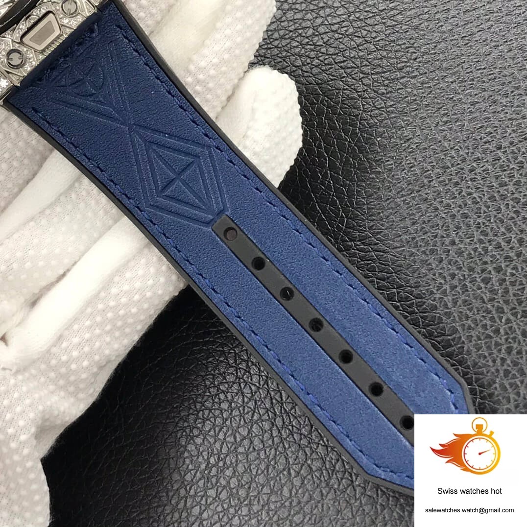 Hublot Big Bang WWF Factory Titanium Full Diamond Case 9 Hublot Big Bang WWF Factory Titanium Full Diamond Case 9