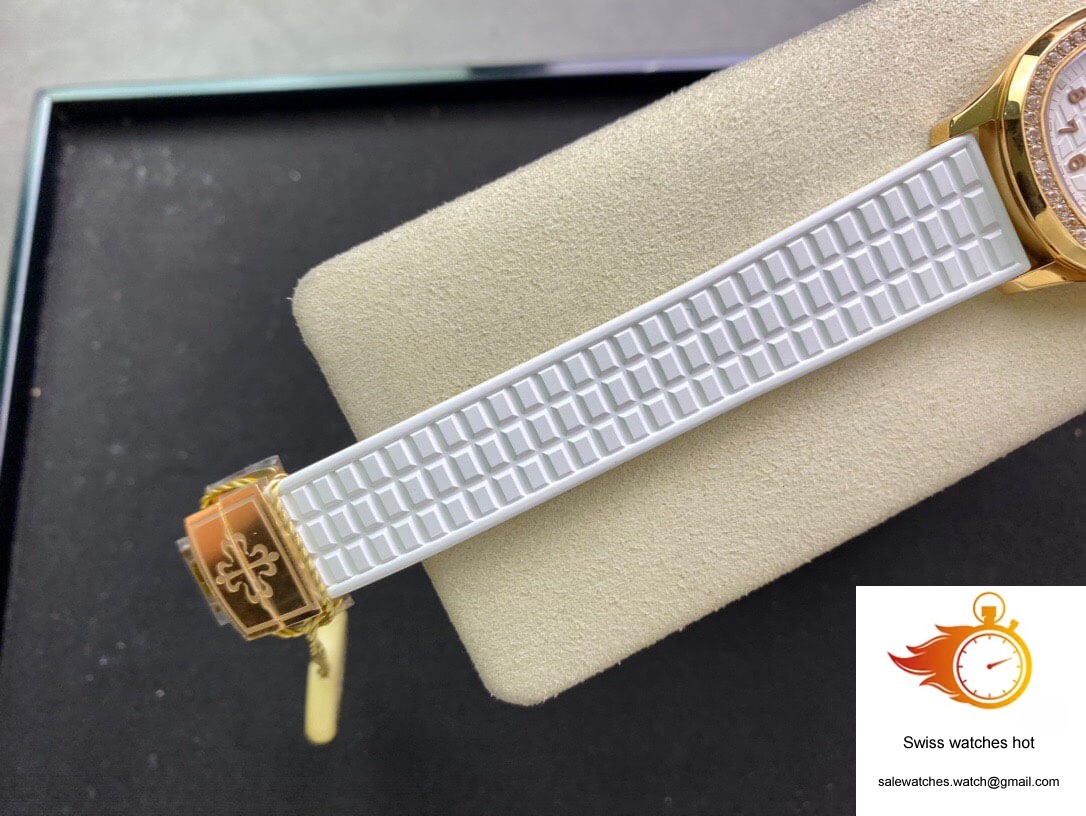 Patek Philippe Aquanaut 5067A Quartz Ladies PPF Factory Yellow Gold Diamond-set Bezel 9 Patek Philippe Aquanaut 5067A Quartz Ladies PPF Factory Yellow Gold Diamond-set Bezel 9