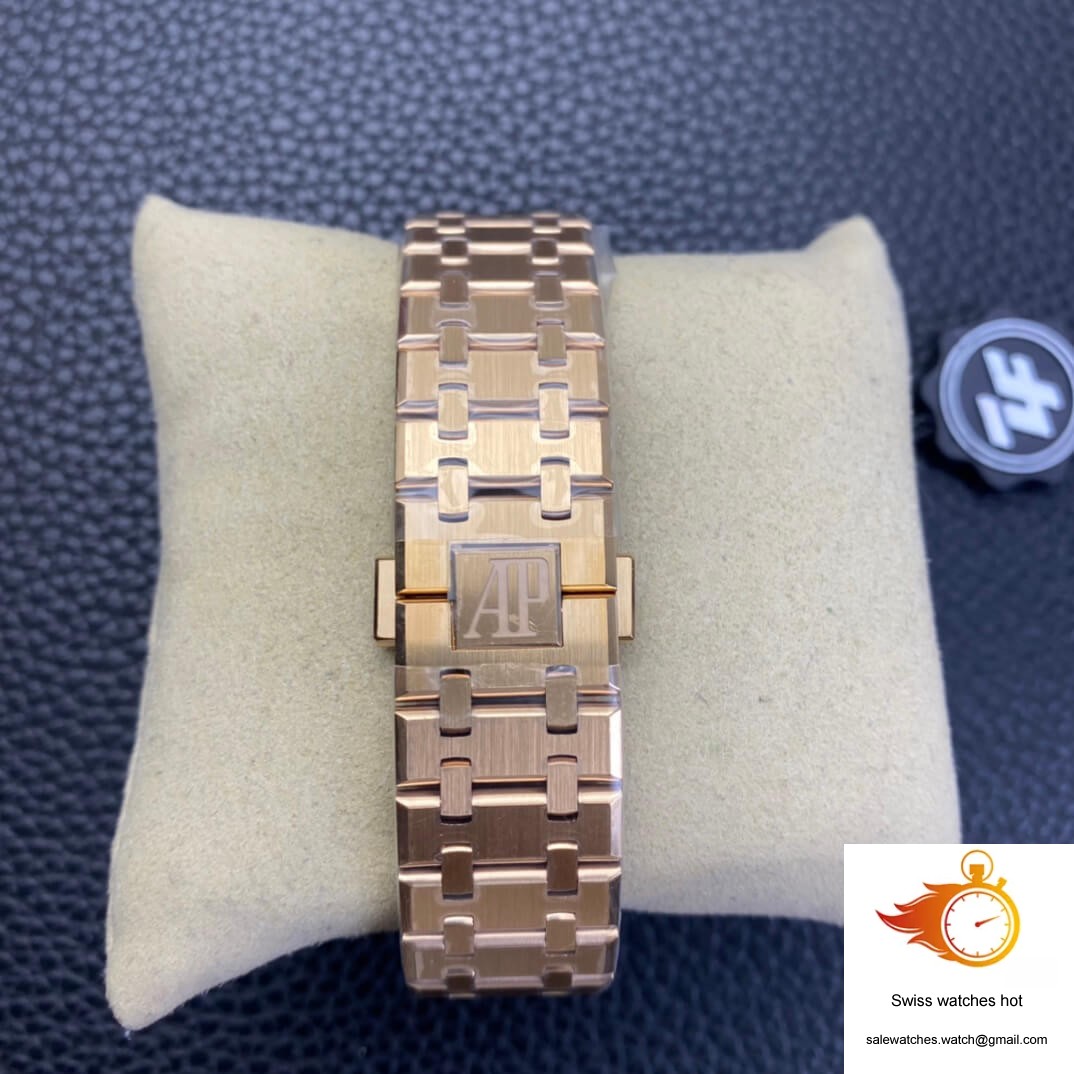 Audemars Piguet Royal Oak 15500 ZF Factory Rose Gold Version White Dial 9 Audemars Piguet Royal Oak 15500 ZF Factory Rose Gold Version White Dial 9