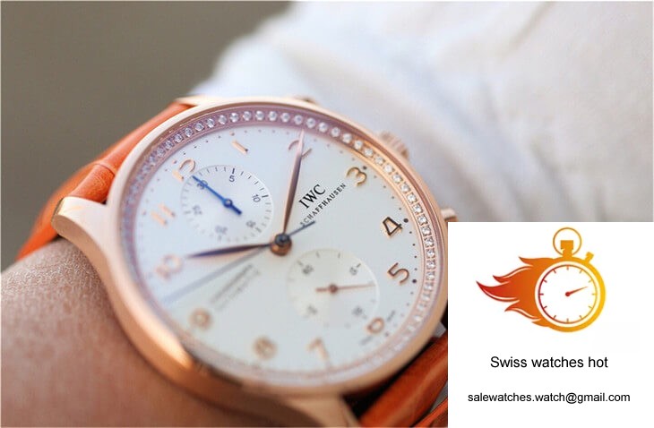 IWC Portuguese ZF Factory Orange Cowhide Strap 9 IWC Portuguese ZF Factory Orange Cowhide Strap 9