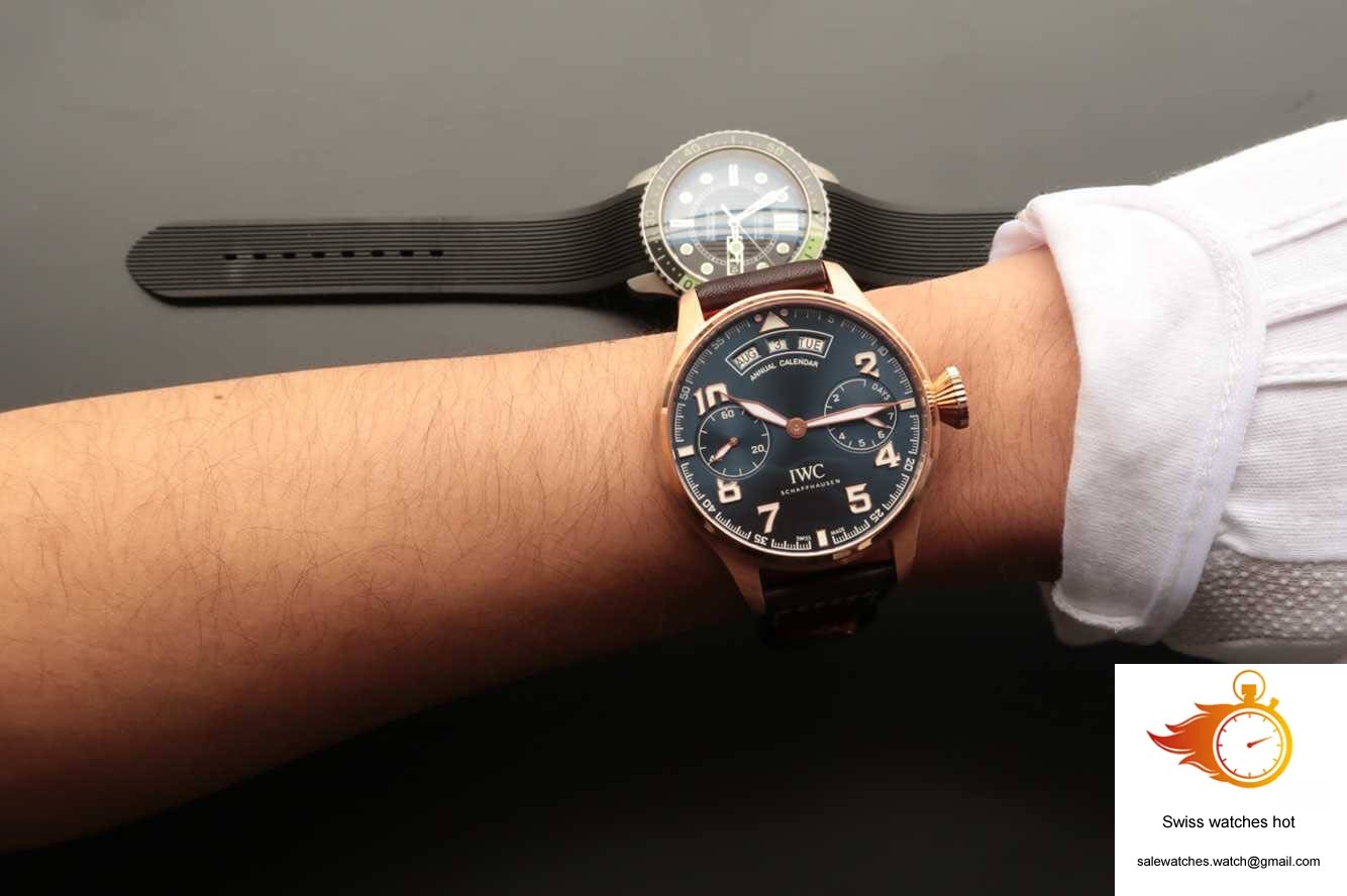 IWC Pilot IW502701 ZF Factory Blue Dial 9 IWC Pilot IW502701 ZF Factory Blue Dial 9