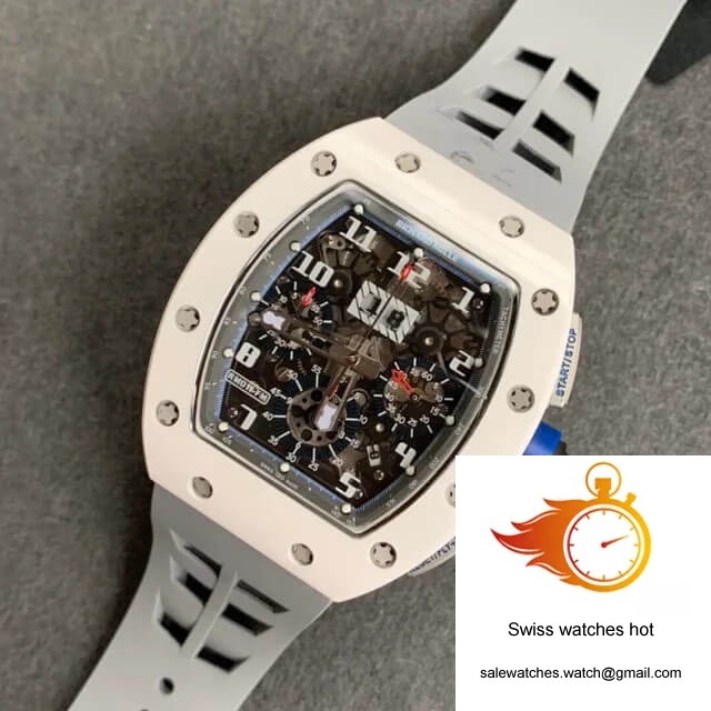 Richard Mille RM-011 KV Factory White Ceramic Case 9 Richard Mille RM-011 KV Factory White Ceramic Case 9