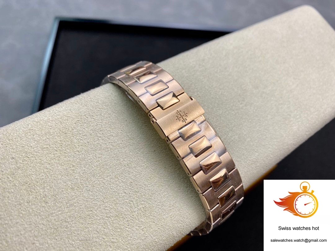 Patek Philippe Nautilus 5711/1R-001 GR Factory V2 Rose Gold Brown Gradient Dial 9 Patek Philippe Nautilus 5711/1R-001 GR Factory V2 Rose Gold Brown Gradient Dial 9