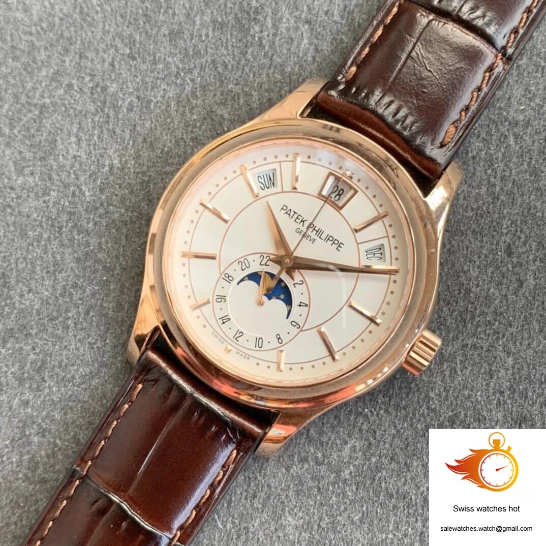 Patek Philippe Complications 5205R-001 GR Factory Rose Gold Milky White Dial 9 Patek Philippe Complications 5205R-001 GR Factory Rose Gold Milky White Dial 9