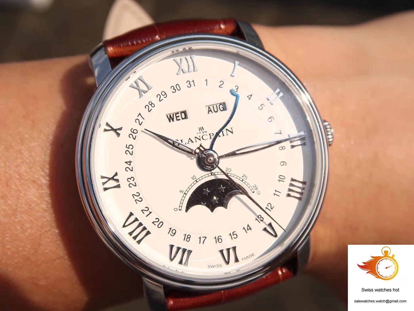 Blancpain Villeret 6654 OM Factory V2 White Dial 9 Blancpain Villeret 6654 OM Factory V2 White Dial 9