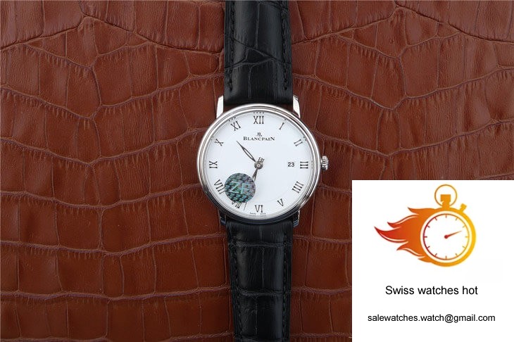 Blancpain Villeret 6651-1127-55B ZF Factory White Dial 9 Blancpain Villeret 6651-1127-55B ZF Factory White Dial 9
